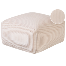 Pouffe MUKKI Cotton Beige