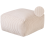 Beliani Pouffe MUKKI Cotton Beige 1