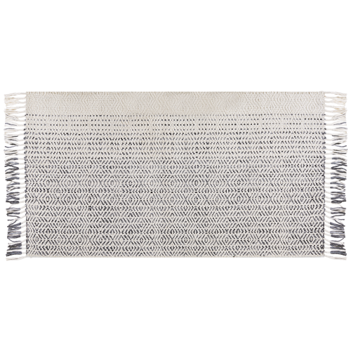 Beliani Rug OMERLI White 80 x 150 cm Wool