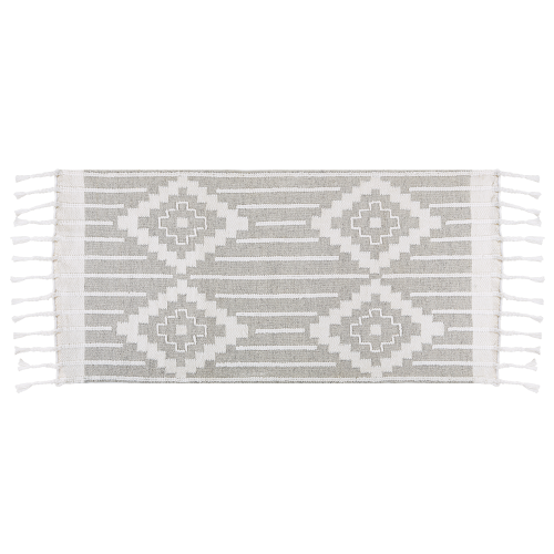 Beliani Outdoor Rug TABIAT Grey 80 x 150 cm