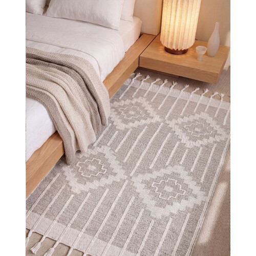 Beliani Outdoor Rug TABIAT Grey 80 x 150 cm 1