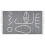 Beliani Outdoor Rug YAVU Grey 80 x 150 cm 1