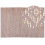Beliani Rug GERZE Pink 160 x 230 cm Cotton 1