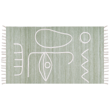 Outdoor Rug YAVU Light Green 80 x 150 cm