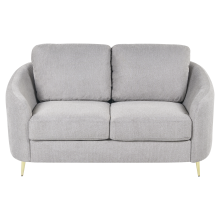 Sofa 2 Seater TROSA Fabric Light Grey