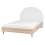 Beliani Bed Fabric MILLAY 140 x 200 cm (EU Double) Off-White 1
