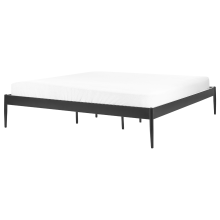 Bed Metal VAURS 180 x 200 cm (EU Super King) Black