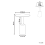 Beliani Side Table TANAMI Metal Gold 3