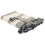 Beliani Blanket CAYIR Cotton 130 x 170 cm Beige 1