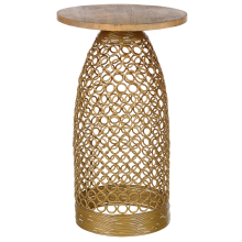 Side Table WAIHI Mango Wood Brown