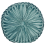 Beliani Throw Cushion UDALA 40 x 40 cm Velvet Teal Solid 1