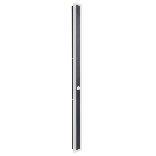 Beliani Outdoor LED Wall Light SAVANE with Motion Sensor Black