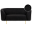 Beliani Sofa 2 Seater LOEN Boucle Black 1