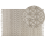 Beliani Rug ALUCRA Beige 160 x 230 cm Wool 1
