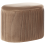 Beliani Storage Pouffe RICHLAND Velvet Beige 1