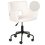 Beliani Desk Chair SANILAC II Boucle Off-White 1