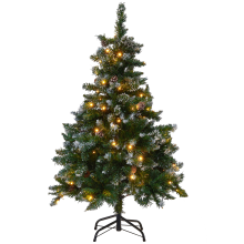 Artificial Christmas Tree LED PALOMAR 120 cm Dark Green