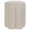 Beliani Pouffe TAPPEN Faux Linen Beige 1