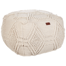 Pouffe CHOIM Wool Beige