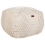 Beliani Pouffe CHOIM Wool Beige 1