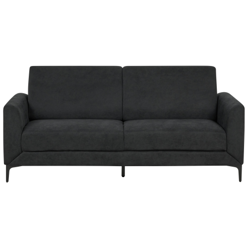 Beliani Sofa 3 Seater FENES Fabric Black