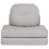 Beliani Single Sofa Bed OLDEN Fabric Light Grey 1
