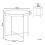 Beliani Side Table LUCEA Tempered Glass Silver 7