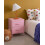 Beliani 2 Drawer Bedside Table MALAVI Metal Pink 3