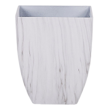 Plant Pot MIRO 28 cm White Marble