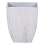 Beliani Plant Pot MIRO 28 cm White Marble 1