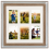 Beliani Frame for 6 Photos SINTA Silver 1