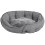 Beliani Pet Bed CANDIR Linen Grey 1