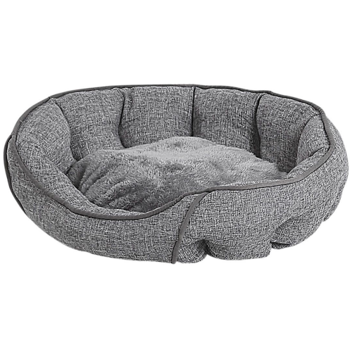 Beliani Pet Bed CANDIR Linen Grey