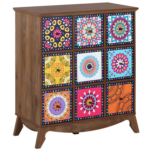 Beliani Sideboard KUMA Multicolour