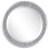 Beliani Wall Mirror ERBRAY 70 cm 70 cm Silver 1