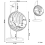 Beliani Hanging Chair with Stand ASPIO PE Rattan Black 3
