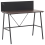 Beliani Home Office Desk HASTINGS 100 cm 52 cm Brown/ Black 1