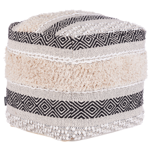 Pouffe KANAM Cotton Light Beige