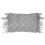 Beliani Throw Cushion KIRIKKALE 30 x 45 cm Cotton Grey Geometric Pattern 1