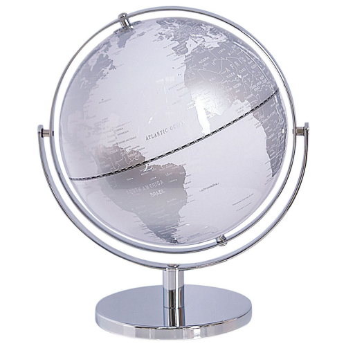 Beliani Globe DRAKE 33 cm Silver