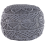 Beliani Pouffe Macramé KAYSERI Cotton Grey 1