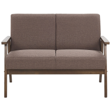 Sofa 2 Seater ASNES Fabric Brown