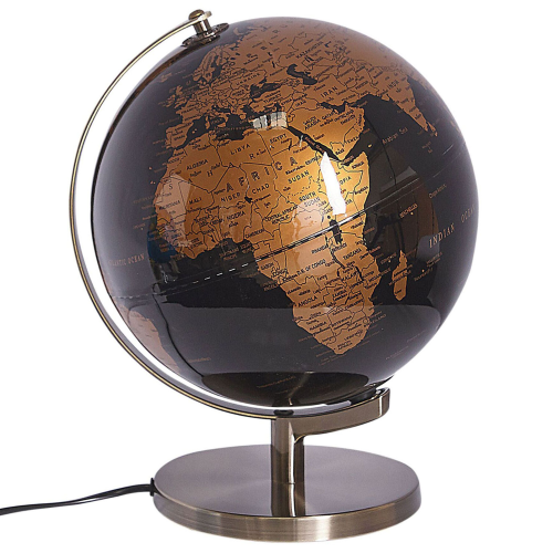 Beliani Globe LED MAGELLAN 32 cm Black