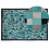 Beliani Rug NIKFER Blue 140 x 200 cm Leather 1