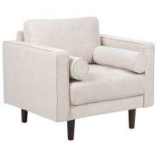 Armchair NURMO Fabric Light Beige
