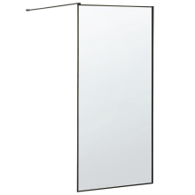 Shower Screen WASPAM II 900 x 1900 mm Black