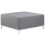 Beliani Ottoman ROVIGO Fabric Grey 1