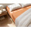 Beliani Fitted Sheet JANBU 180 x 200 cm Cotton Orange 4