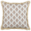 Beliani Throw Cushion OMORIKA 45 x 45 cm Cotton White Floral Pattern 1
