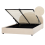 Beliani Ottoman Bed VAUCLUSE Boucle Beige 140 x 200 cm (EU Double) 1